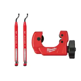 Milwaukee 313045928933 Pipe Deburring Reaming Pen Set With 1 Inch Mini Copper Tubing Cutter