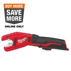2471 Milwaukee 313046033087 M12 12v Lithium Ion Cordless Copper Tubing Cutter Tool Only 20 2471 Milwaukee 313046033087 M12 12v Lithium Ion Cordless Copper Tubing Cutter Tool Only 20