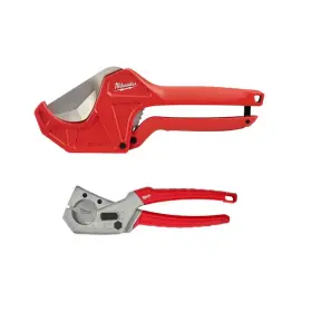 Milwaukee 445024038074 2-3/8 Inch Ratcheting Pipe Cutter With Pex Tubing