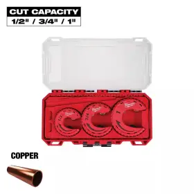 Milwaukee 445050710708 Close Quarters Tubing Cutter Set 3-piece