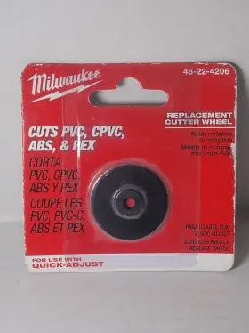 48-22-4206 Milwaukee Cutter Wheel Replacement For Quick Adjust Tube New