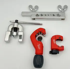 98-24-4251 Milwaukee 48-22-4259 Copper Tubing Cutter With Flaring Tool Kit Set