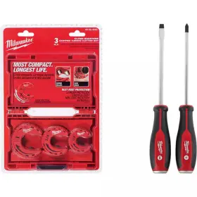 Milwaukee 711181407068 Close Quarters Tubing Cutter Set 3-piece With Demo Screwdriver Drivers 2-piece