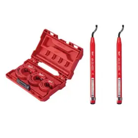 Milwaukee 888234618549 Close Quarters Tubing Cutter Set 3-piece With Reaming Pens Milwaukee 888234618549 Close Quarters Tubing Cutter Set 3-piece With Reaming Pens
