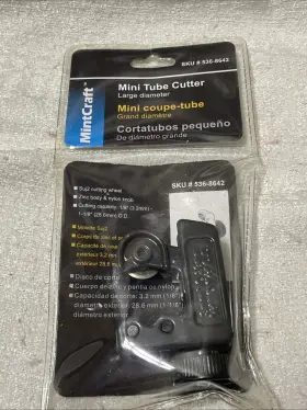 536-8642 Mintcraft Large Diameter Mini Tube Pipe Cutter #536-8642 New