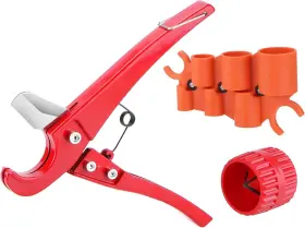 880686 Mojiezuo Tubing Cutter 1/8 Inch To 1-3/8 For Pipe Copper Pvc With Extra Blade Pex