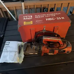 Multiquip Hbc-25n The 1-inch Portable Electro-hydraulic Rebar Cutter
