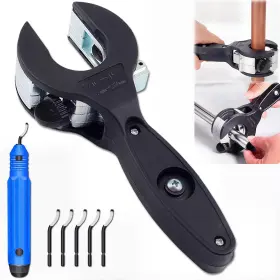 Musibo 786618403708 Ratcheting Tubing Cutter Copper Pipe 5/16 Inch To 1 1/8