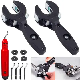 Musibo 799646439229 2pcs Ratcheting Tubing Cutters Cutter 1/4 Inch To 7/8 And 5/16 1 1/8