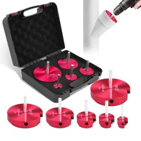 165348541 Muzixiao 5 Plastic Pvc Pipe Reamer Tool Fitting Saver With 3/8-inch Hex Shaft And P