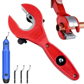 Nanaifang 799646439328 Ratcheting Tubing Cutter Copper Pipe 5/16 Inch To 1 1/8