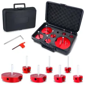 1002330 Nqeuepn 7pcs Plastic Pipe Fitting Reamer 04527 For Pprk6 Ppr Socket Saver Kit
