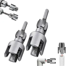 Octobleft 804568975761 Integrated Internal And External Pipe Threading Tool 2pcs Pvc Threader Se