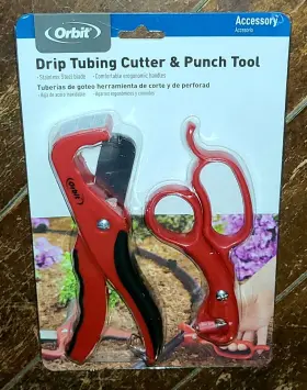 67758-03v Orbit Drip Tubing Cutter And Punch Tool With Erogonomic Handles #67758-03v