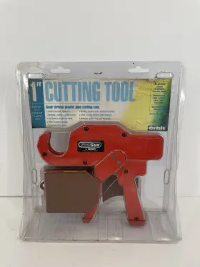 84010 Orbit Progun Pro Gun 1 Inch Gear Driven Plastic Pvc Pipe Handheld Cutting Tool Nos