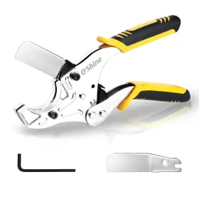 Oshine 608028160999 O Shine Pvc Pipe Cutter Cuts Up To 1-5/8 Inch Heavy Duty Ratchet Pex C