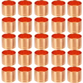 Paka Hand Tools 654690108289 25 Pcs 1/2 Inch Copper Cap Pipe End Fits 5/8 Od