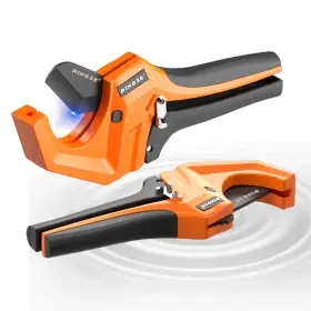 Pinoze 754932052339 Pvc Pipe Cutter Cuts Up To 2-1/2 Inch Aluminum Ratchet Tool Heavy-du