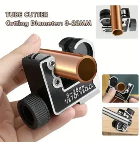 Pipe Cutter 313104041092 1/8 Inch - 1 Tube Cutting Tool For Aluminum Copper Brass And Steel