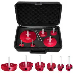 Ap0000073-bk-rimai-us Piripara 6 Pcs Pvc Pipe Reamer Set - 3/4 Inch To 4 Heads Saver For Sch40 And Abs P