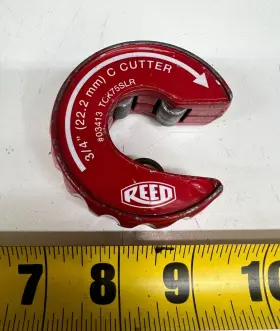 Tck75slr Reed 03413 Tools C Cutter 3/4 Inch Nominal Spring-loaded Turn Copper Cts Cpvc