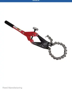 Sc59-6 Reed 08059 Mfg Single Stroke Soil Pipe/snap Cutters 1-1/2 Inch - 6