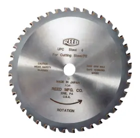 Upcsteel6 Reed Mfg 97520 Universal Pipe Cutters Blade For 8 To 48-inch Steel And Pe