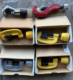 Tc16q Reed Tubing Cutter Lot. Gastite 3/4-1 Tc11