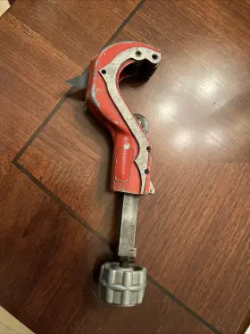 Tc1q Reed 1/8 Inch -1 5/16 Quick Release Tubing Cutter Working Exc Cond Erie Pa Usa