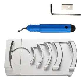 Relioky 764256114804 Aluminum Pvc Deburring Tool For Plastic Pipe Chamfer B