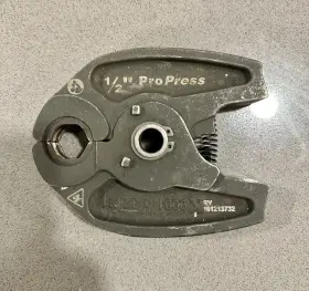 15kn Ridgid 1/2 Inch Propress Jaw - Used