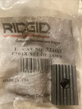 F701x Ridgid 32100 632- Incomplete 1 Jaw