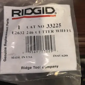 Ridgid 33225 2 Count Cutter Wheels