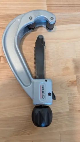 1xdy4 Ridgid 41317 153 Quick Acting Tubing Cutter Copper
