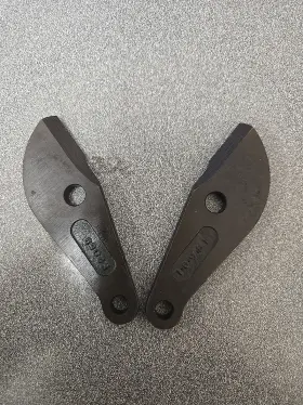 Ridgid 51700 One Set E-2059-x Center Cut Replacement Jaws For 18s Bolt Cutters New