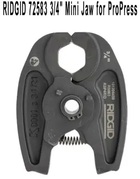 72583 Ridgid 3/4 Inch Mini Jaw For Propress