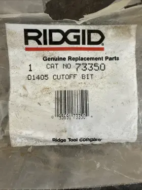 D1405 Ridgid 73350 Cutoff Bit New Old Stock Save
