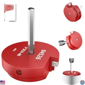B0d9wbyzg1 Ridgid Pvc Pipe Reamer Tool 3 Inch Head Aluminum 3/8 Hex Shaft Socket Saver For