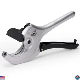 B0ddppqj7g Ridgid Heavy-duty Adjustable Pvc Pipe Cutter One-hand Operation Cuts 2-1/2 Inch Pex