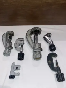 Tc28a Ridgid/blue Point/imperial/general/unbranded Tubing/pipe Cutters Assorted Lot Us/taiwan Made 1/8 - 2 5/8 Inch