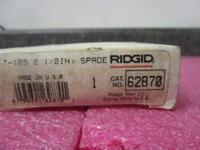 T-105 Ridgid Tool Company 62870 2-1/2 Inch Grease Cutter For 1/2 Inner Core Drain Cables