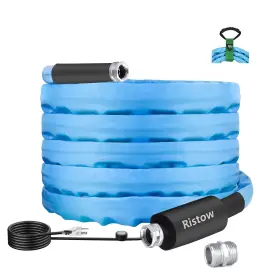 Ristow 797417903108 25ft Rv Heated Drinking Water Hose Freeze Protection Down To Blue