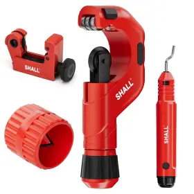 Shall 744243206996 4-piece Tubing Cutter Set For Copper Aluminum Stainless Steel Pvc Pipe