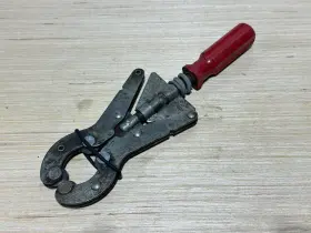Tc-50 Snap-on Tc50 Tools Usa Vintage Adjustable Tubing Cutter 4 Blade Wheels