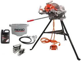 Steel Dragon Tools 817482028381 Reconditioned Ridgid 300 Pipe Threading Machine And Genuine Accessories