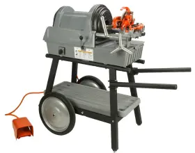 1822-i Steel Dragon Tools 819891025562 Reconditioned Ridgid Auto Chuck Pipe Threading Machine With 815a Die Head