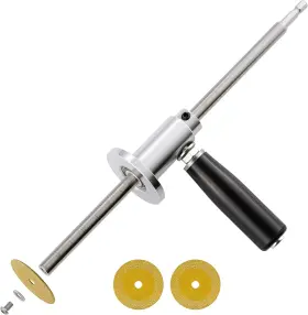 Subtoy Tol5413a Internal Pipe Cutter Tool Diamond Grit Cutting Wheel Pex Cpvc Pvc Copper