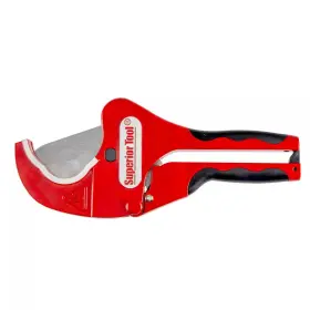 Superior Tool 313094450416 2 Inch Soft Grip Ratcheting Pipelok Pvc Cutter
