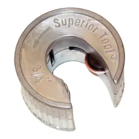 35034 Superior Tool 3/4 Inch Pipe Cutter Silver
