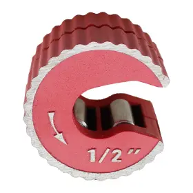 Taodan 38988-pc-12-1 1/2 Inch Red Aluminum Alloy Adjustable Tight Pipe Cutter For Cutting